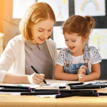 48 Colors Dual-Tip Art Marker Pens Set For Children's Drawing Toys, Ideal For Sketching And Alcohol-Based Marking, Suitable For Graffiti And Cartooning,Markers,Toys,Alcohol Markers,Markers,Alcohol Markers,Toys,Alcohol Pen,Color Marker Set,Coloring Pencils,Back To School