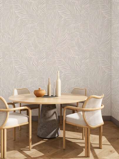 SUPSTICKER 1 Rollo de papel tapiz con patrón de boceto de hojas vintage, autoadhesivo, resistente al agua y al desgaste, removible, adecuado para la decoración de la sala de estar, dormitorio, gabinete, escritorio, aula, dormitorio, disponible en 15.75X39.37in/15.75X118.11in/15.75X196.85in, pegatina decorativa removible para pared, muebles, decoración de primavera, refresca tu hogar, pegatina decorativa Rama