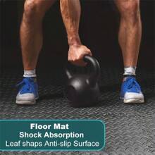 1pc/4ps/8pcs/10pcs Multi-Functional EVA Fitness Floor Mat, Yoga Mat, Climbing Mat, Waterproof, Non-Slip, Shock Absorption, Easy To Clean All Year Round Fitness Room Floor, Suitable For Indoor And Outdoor Gym Accessories, Deporte, Gimnasio, Ejercicio En Casa