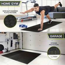 1pc/4ps/8pcs/10pcs Multi-Functional EVA Fitness Floor Mat, Yoga Mat, Climbing Mat, Waterproof, Non-Slip, Shock Absorption, Easy To Clean All Year Round Fitness Room Floor, Suitable For Indoor And Outdoor Gym Accessories, Deporte, Gimnasio, Ejercicio En Casa