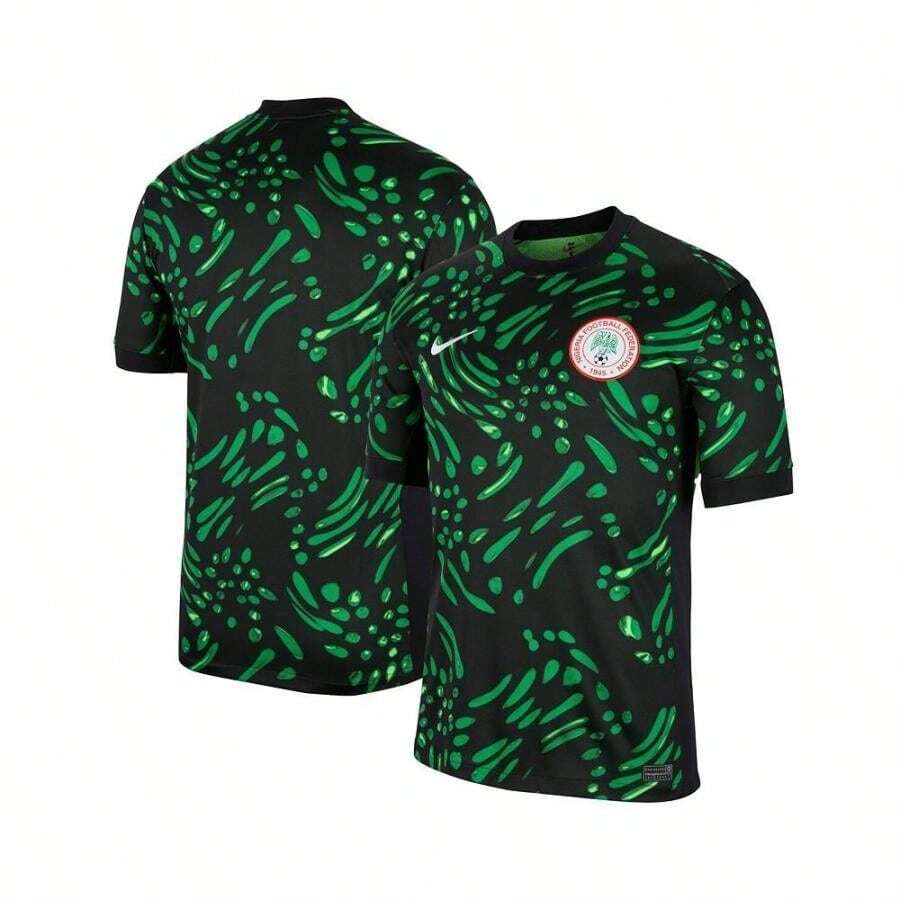 Nike Boyfriend Style Men's Black Nigeria National Team 2024 Away ...