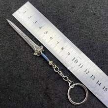 9厘米迷你魔兽世界宝剑钥匙扣系列汽车配饰包包挂饰背包上学信件可爱哥特Y2K圣诞礼物创意包包挂绳带证件夹汽车配饰包包挂饰汽车配饰老师朋友姐妹 - As Shown In the Picture - 查看 4