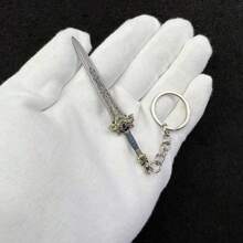 9厘米迷你魔兽世界宝剑钥匙扣系列汽车配饰包包挂饰背包上学信件可爱哥特Y2K圣诞礼物创意包包挂绳带证件夹汽车配饰包包挂饰汽车配饰老师朋友姐妹 - As Shown In the Picture - 查看 2