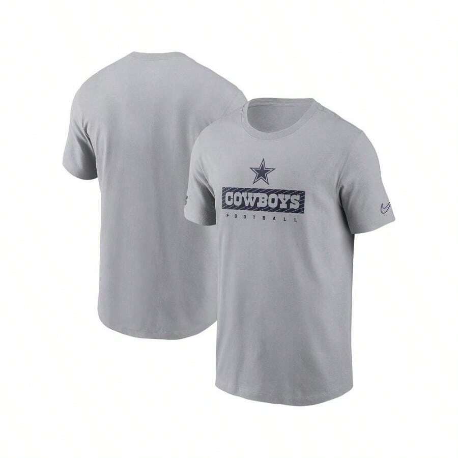 Nike Men's  Sideline Performance T-Shirt - Gray - View 1