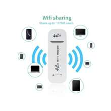 Modem 4g Lte Wi-fi Hotspot Roteador Dongle Usb 150 Mbps - Branco - Visão 5