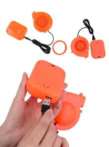 1 Set Blue Octopus Inflatable Costume (Including Blower & Inflatable Suit) For Halloween, Party, Stage Performance, Costume Props (Excluding Battery) - Blue - View 6