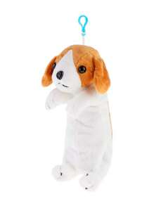 Estuches para lápices, vuelta al cole, útiles escolares - Marrón - Ver 2