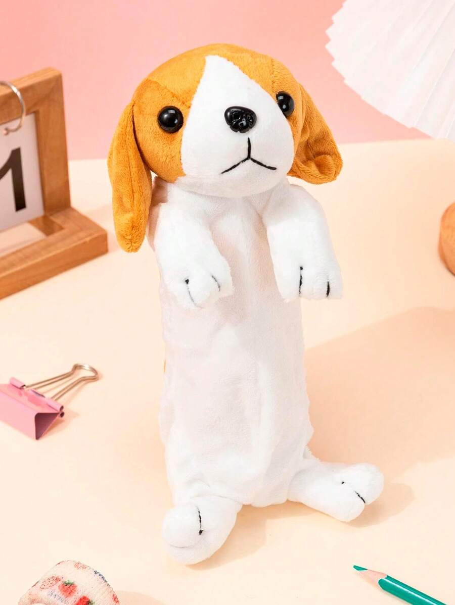 Estuches para lápices, vuelta al cole, útiles escolares - Marrón - Ver 1