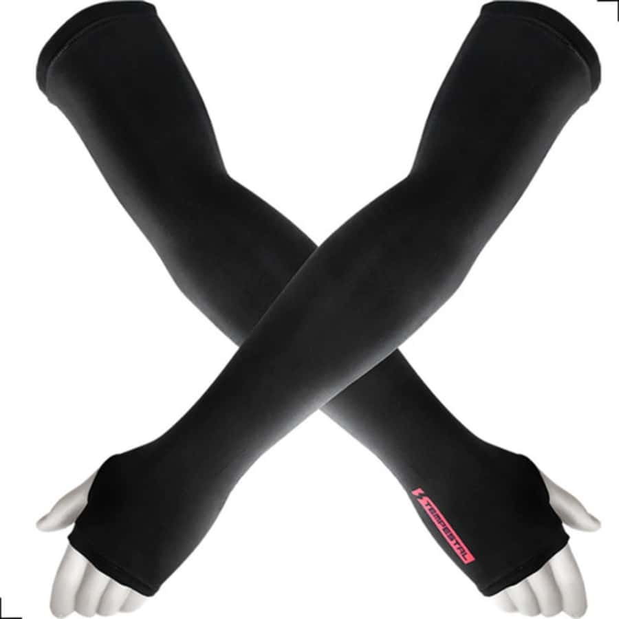 Men Arm Sleeves - Black - View 1