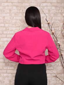 Women Coats - Màu Hồng Tươi - Xem 7