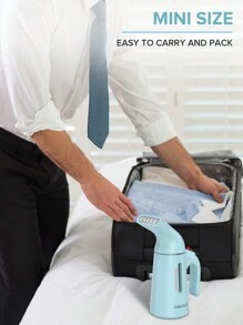 1 件 PANCERKA 衣物蒸汽挂烫机，便携式手持式除皱机，120 毫升大容量，700W 衣物蒸汽挂烫机，强力渗透蒸汽，去除皱纹，适用于家庭、办公室和旅行