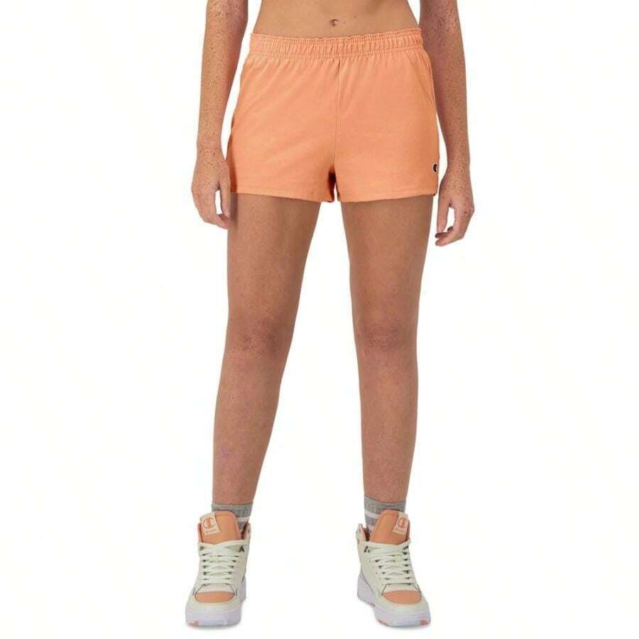 Champion Pantalones Cortos de Mujer - melocotón pomelo - Ver 1