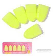 1套新美甲工具，包括卸甲水、UV膠、指甲矽膠卸除盖和手套（5件） - 彩色 - 查看 7