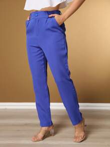 Women Pants - Royal Blue - View 3