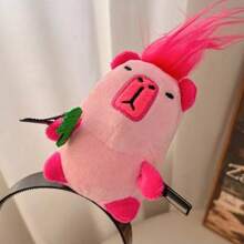 Cute Capybara Hair Clip Doll Headband For Women, Funny Headpiece For Outdoor Photography And Hair Styling - Multicolor - View 10