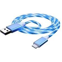 USB A轉Type C充電線，適用於所有Type C裝置的充電數據線 - 藍色 - 查看 9