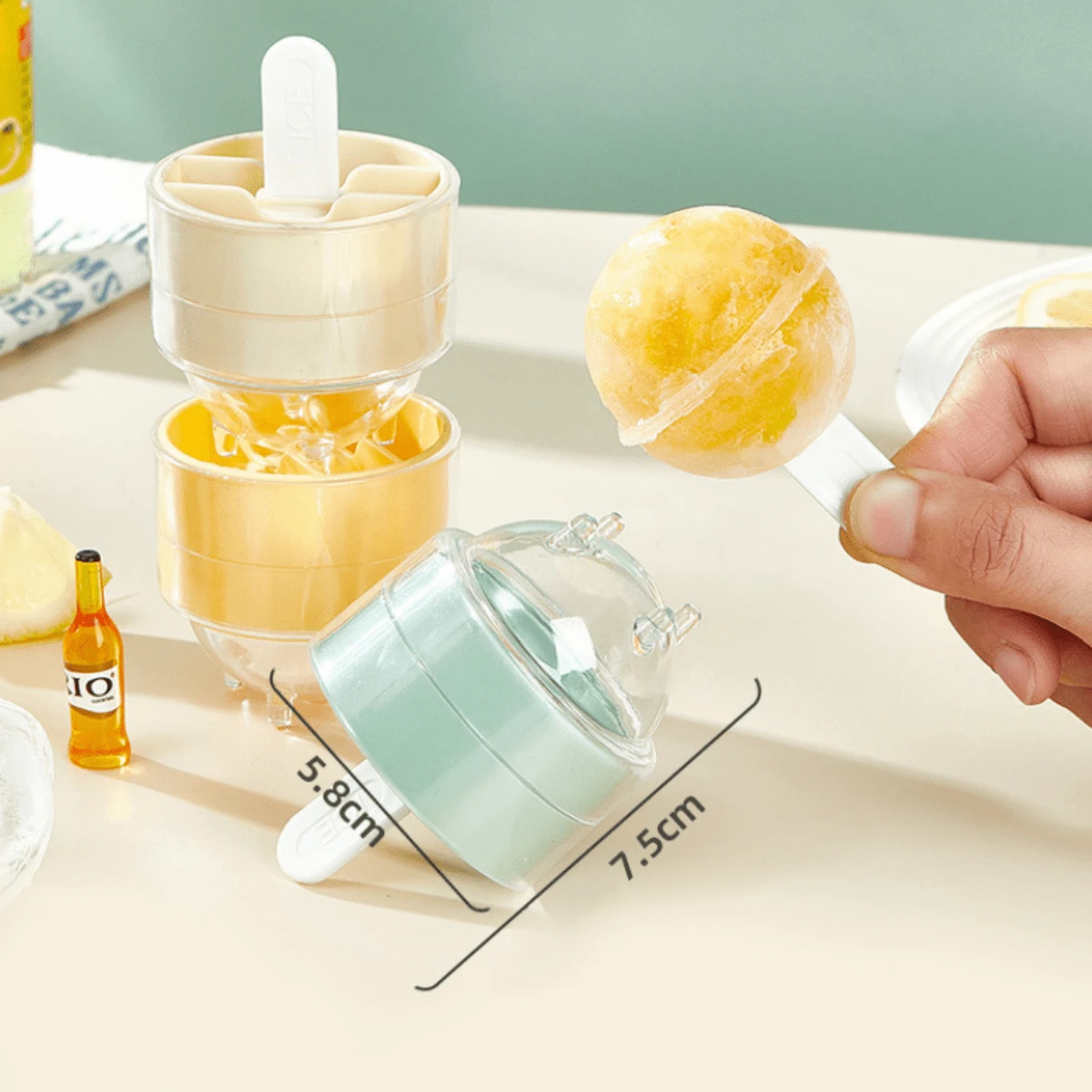 4 Trofei D'Oro In Plastica - Stampo Per Figurine, Premiazioni, Feste Sportive | 15cm - Foto 5