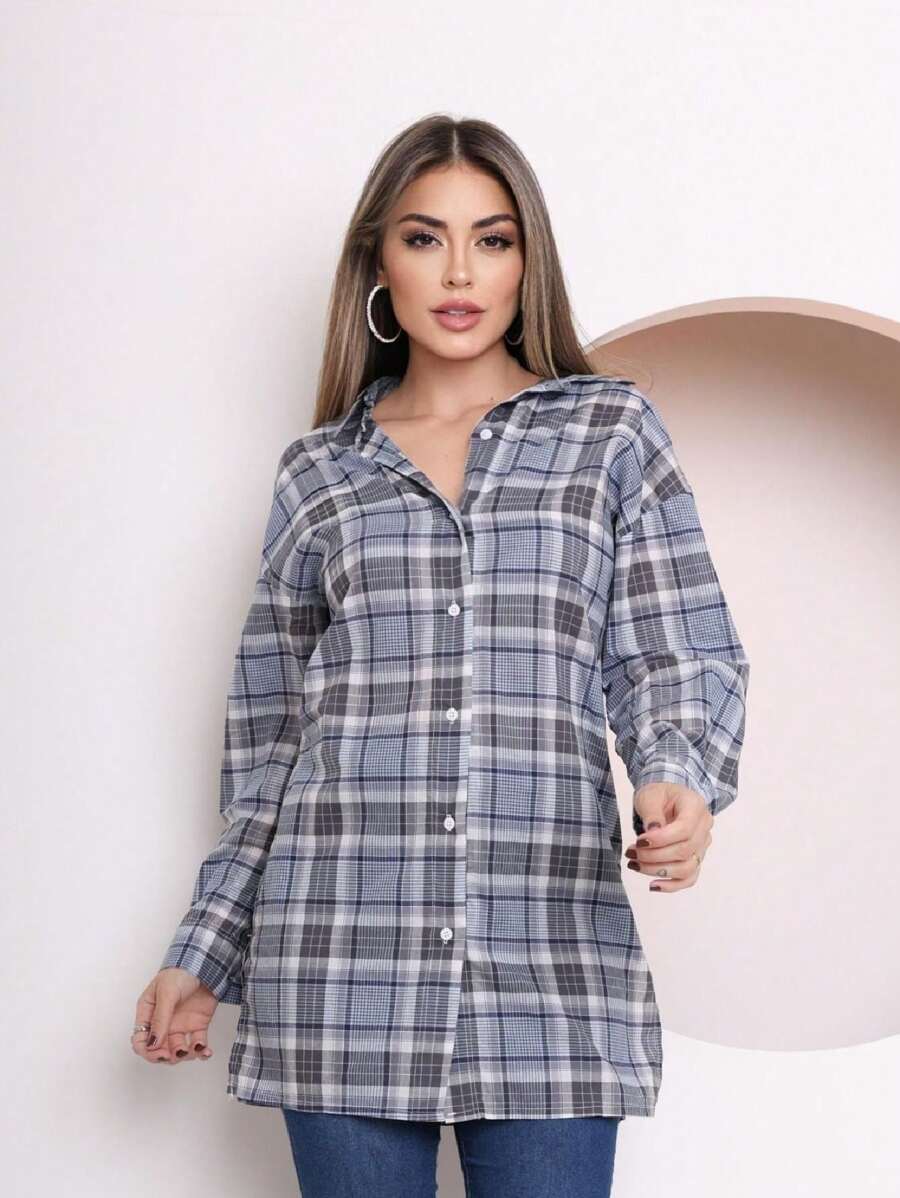 Women Blouses - Xám - Xem 1