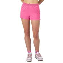 Champion Women's Cotton Practice Shorts - Bunga Phlox Merah Muda - View 1
