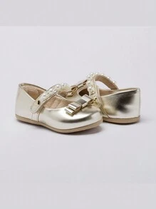 Kids Flats - Gold - View 2