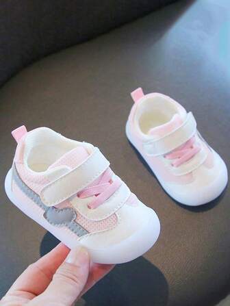 New Spring/Summer Style Anti-Slip Jelly Soft Bottom Breathable Mesh Sports Shoes For 1-3 Years Old Infant Boys And Girls Learning To Walk