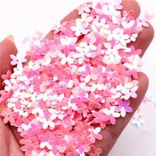 20g Paillettes 10mm Cup Five Finger Flower Sequin 1cm PVC Loose Sequins Pailette DIY Jewelry Making Clothing Sewing Accessories