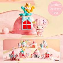Miniso Sanrio Characters 我的美乐蒂/我的甜心钢琴家系列盲盒摆件玩具公仔礼物（随机发货，1件）