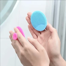 1pc Soft Silicone Baby Bath Brush - Gentle SkinSoother Massage Scrubber - Ideal Bath Essential For Moms, Nails-Friendly Design