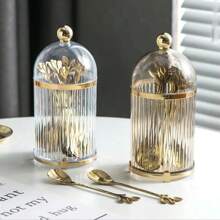 1 bộ, Bộ 6 thìa cà phê bằng thép không gỉ cao cấp có giá đỡ lưu trữ thời trang - Đồ dùng ăn uống hiện đại cần thiết cho nhà hàng, gia đình, tiệc tùng và trang trí đám cưới Đồ dùng học tập cho trường học trở lại trường - Nhiều màu - Xem 11