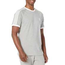 Adidas 徽标运动鞋 - 中灰色石楠花 - 查看 1