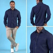 Men Jackets & Coats - 藏蓝色 - 查看 1