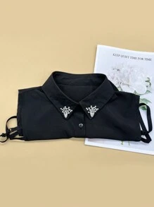 女士时尚手工串珠水钻仿项圈。这款百搭仿项圈是各种场合的必备配饰。 - 彩色 - 查看 6
