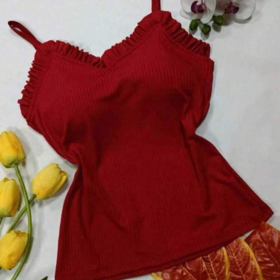 Women T-Shirts - 紅色 - 查看 1