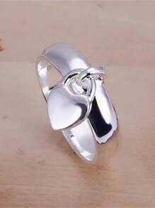 1 PC Elegant S925 Sterling Silver Rings Wedding Jewelry For Women Fine Jewelry