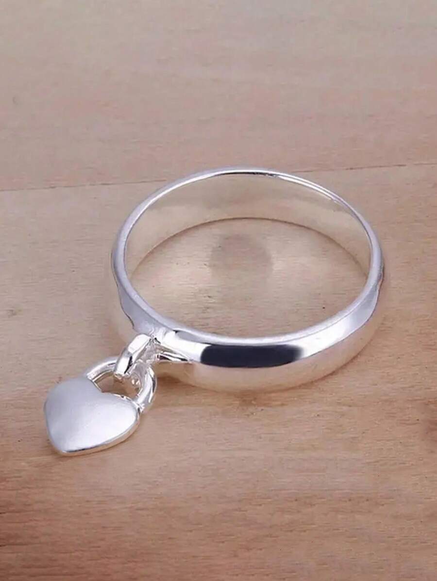 1 PC Elegant S925 Sterling Silver Rings Wedding Jewelry For Women Fine Jewelry