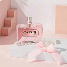 Perfume de Mujer Catch, Loción de Larga Duración para Todo el Día, Fragancia con Aroma Floral, Perfume para Uso Diario.