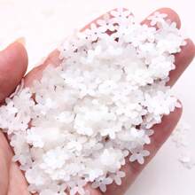 20g Paillettes 10mm Cup Five Finger Flower Sequin 1cm PVC Loose Sequins Pailette DIY Jewelry Making Clothing Sewing Accessories