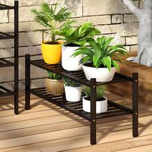 Bamboo Shoe Rack - Stackable Wood Shoe Shelf Organizer For Closet, Entryway, And Small Spaces - Multicolor - View 4