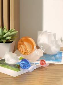 1 pièce Moule en résine époxy 3D pour animal, moule en silicone pour escargot de différentes tailles, pour cadeau de la Saint-Valentin, décoration de bureau, ornement de maison