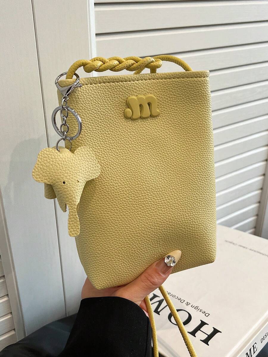 Mini Women Purses New Designer Fashion Teenager Handbag Multi-Function Small Female Lady Crossbody Shoulder Bag - Yellow - View 1