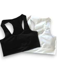 Kit 2 Swimmer Fitness Gym Top - 彩色 - 查看 2