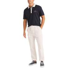 Nautica Camisa polo de manga corta con ribete contrastante Hombre Miami Vice X - Mares de la Armada - Ver 5