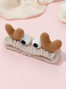 NAIZHU 1入組卡通可愛動物螃蟹頭箍髮帶，適用於洗臉和運動的兒童頭帶 - 螃蟹 - 查看 6