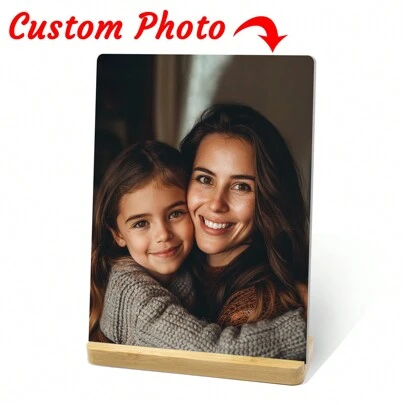 1 Khung ảnh kim loại in theo yêu cầu, Khung ảnh cá nhân hóa, Quà tặng in ảnh độc đáo, Thích hợp trang trí tường nhà, phòng ngủ, văn phòng, Lý tưởng cho Ngày của Mẹ, Ngày của Cha, Sinh nhật, Cũng là món quà đặc biệt dành cho bạn trai, bạn gái, bố, mẹ, gia đình, bạn bè, Thích hợp cho kỷ niệm, Ngày của Mẹ, Sinh nhật, Lễ tốt nghiệp, Đám cưới và các dịp khác. Tình yêu vĩnh cửu