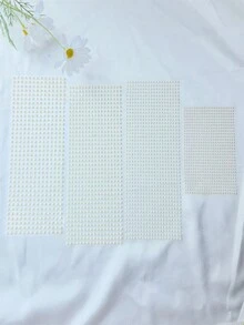 1 Bộ 4 Miếng Dán Đá Quý Lấp Lánh Màu Be Ngọc Trai Giả 3-4-5-6mm Cho Đám Cưới, Tiệc Cô Dâu, Phù Dâu, Trang Điểm, Lễ Hội Âm Nhạc, Quần Áo, Bài Viết, Tự Làm, Mắt, Mặt, Đồ Trang Sức, Thích Hợp Cho Biểu Diễn Khiêu Vũ, Tiệc Tùng Và Sân Khấu, Hóa Trang, Công Chúa, Trang Điểm Hình Xăm Giả - Nhiều màu - Xem 8