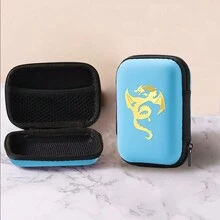 1入組蝴蝶/心形/龍/鹿樣式充電器插頭套，耳機及數據線組織盒，防摔防丟失 - 彩色 - 查看 13