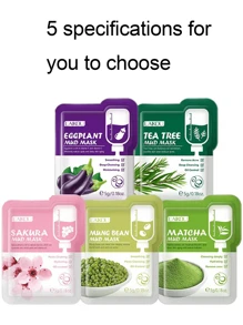 10入組5克深層清潔泥面膜套裝，含5個不同口味（面部淨化淤泥面膜） - 彩色 - 查看 2