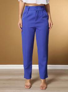 Women Pants - Royal Blue - View 2