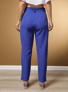 Women Pants - Royal Blue - View 4