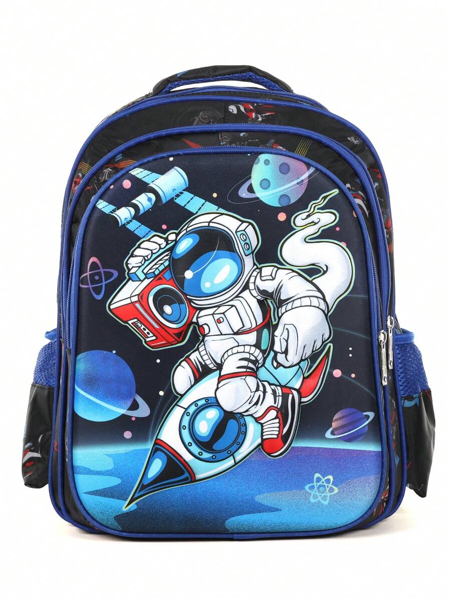 Multineos Comercial Kids Backpacks - 藍色 - 查看 1